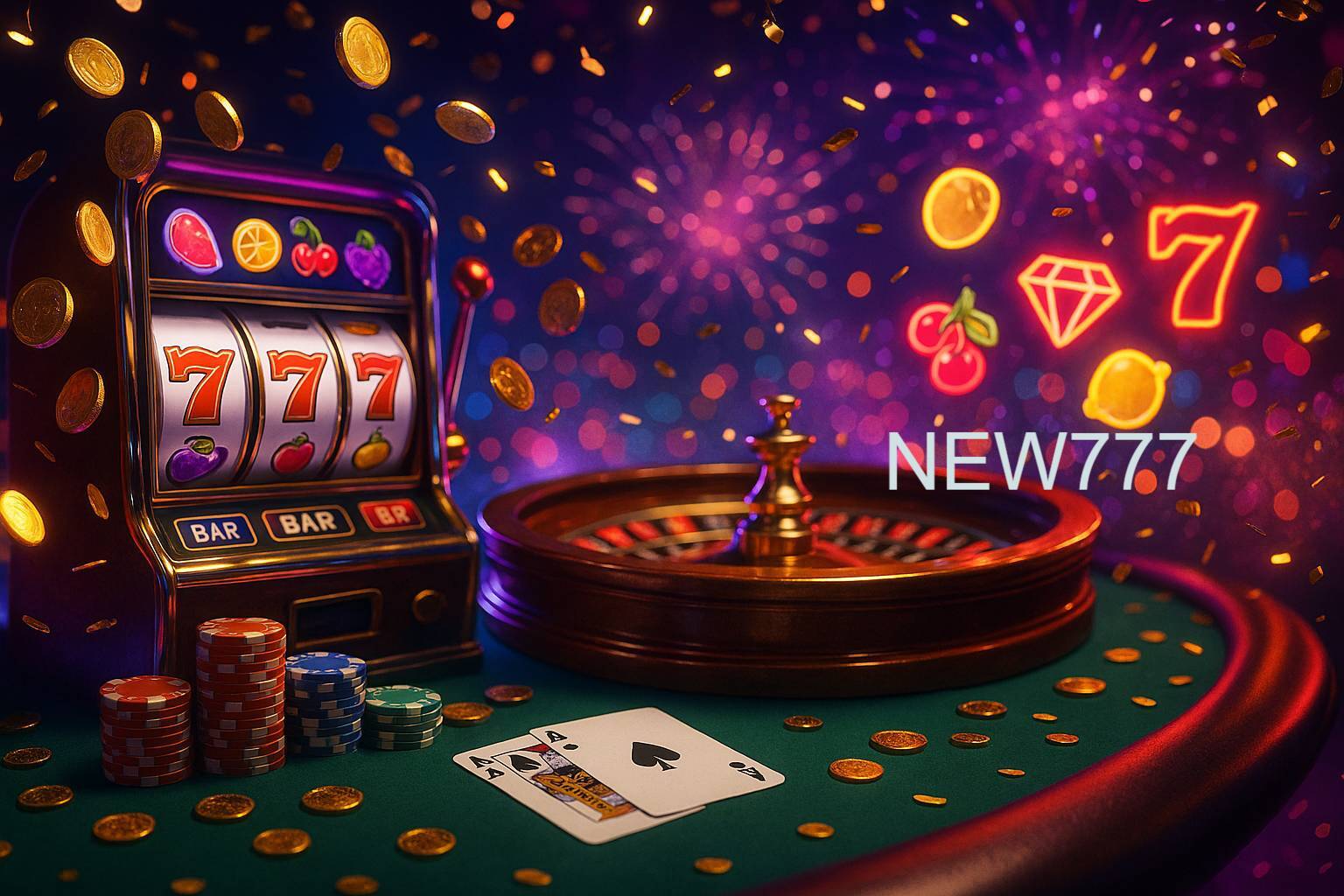Jogos emocionantes no NEW777