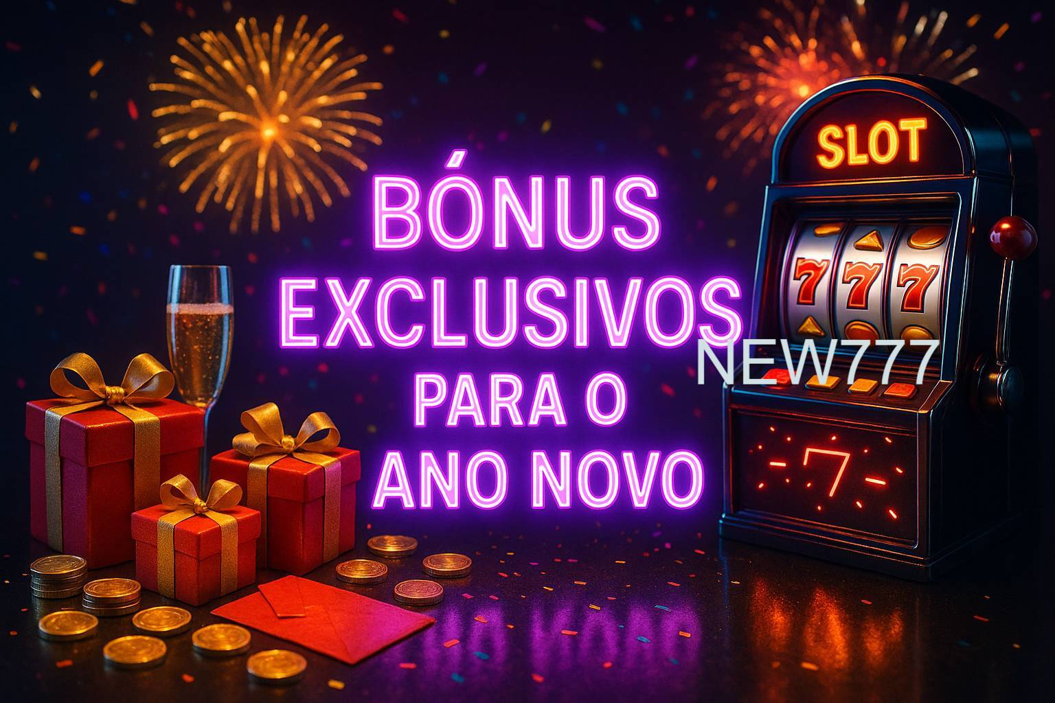 Promoções de Ano Novo no NEW777